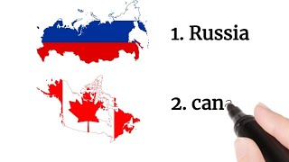 TOP 10 LARGEST COUNTRIES