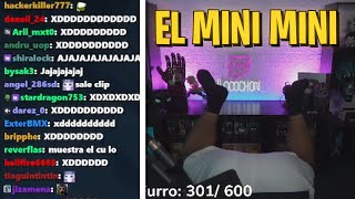 LOCO HACE EL MINI MINI POR SU NOVIA XDD 🥵