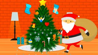 Ёлочка-ёлка - колкая иголка🤶🎄/Песенки Для Детей🎅/Пой и Танцуй с Нами/Новогодние Песни🎁/Полина/Макар