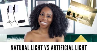 Natural Light Versus Artificial Light