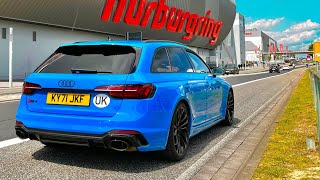 2022 Audi RS4 Review: London To Germany 🇩🇪 *N24H Roadtrip!*