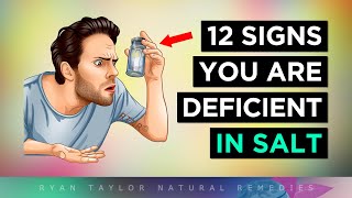 12 Strange Signs Your Body NEEDS Salt