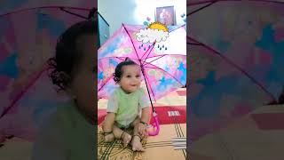 'Rain Rain everywhere" #KidsInTheRain #UmbrellaFun #RainyDayPlay #RainyDayFun #RainLovers #viral⛈️⛱️