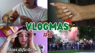 VLOGMAS #2 "me hago las uñas"💅