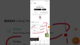 Geeks airdrop eligibility check- How to connect your withdrawal address & be eligible