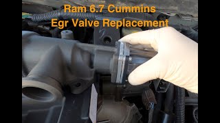 2007 Dodge Ram 6.7 Cummins EGR Valve Replacement