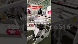 XXXL T shirt shopping bag machine demonstration for Gulf area Saudi Dubai