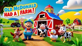 An Old MacDonald Had A Farm : Nursery Rhymes & Kids Fun Songs!