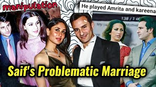 SAIF ALI KHAN & AMRITA SINGH'S TOXIC MARRIAGE: MANIPULATION, HEFTY ALLIMONY & UGLY DIVORCE