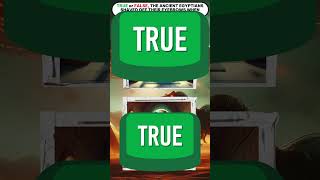 True or False quiz. T or F quiz with an Ancient Egyptian theme. Play now, answer's here in 20 secs.