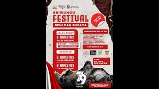 MALAM 03 AGUSTUS 2024 - SRIWUNGU FESTIVAL SENI DAN BUDAYA - SRIWUNGU TLOGOMULYO TEMANGGUNG