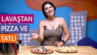 5 TL'ye Pizza, 2 TL'ye Tatlı Yaptık! ( EKONOMİK YEMEK TARİFLERİ )