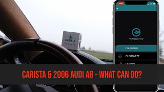 👉 Carista & 2006 Audi A8 🚗  part 2