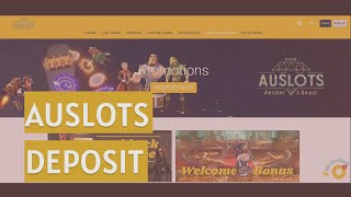 Auslots Casino Deposits & Withdrawals