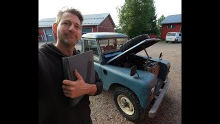 Land Rover Series III: Fuel filter change, sedimenter drain and full fuel system bleeding procedure