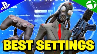 NEW BEST Controller SETTINGS + Sensitivity For Fortnite Chapter 2! (PS4/PS5/XBOX/PC)