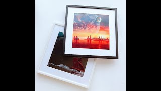 New Version Restickable Photo Frames