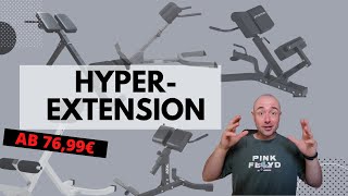 Auf der Suche nach dem Hyperextension-Gerät für mein Home GYM