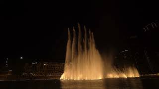 The Dubai Fountain - Time To Say Goodbye (Low Power)