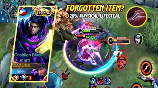 ALUCARD INSANE LIFESTEAL GAMEPLAY| NEVER UNDERESTIMATE ALUCARD| SAZUKE PLAYZ| MUST WATCH| MLBB