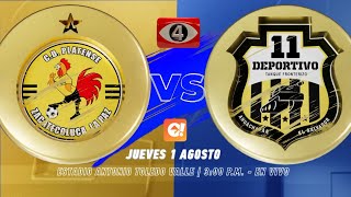 Canal 4 TCS | LMF El Salvador 24/25 CD Platense vs 11 Deportivo (Jornada 2) Anuncio