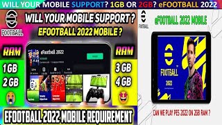 Pes 2022 Mobile | Can we Play Pes 2022 on 2GB Ram