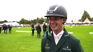 Ian Cassells talks about his debut at Burghley