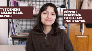 TYT DENEME SIKLIĞI NASIL OLMALI? ARALIK AYI İÇİN TAVSİYELER #TYT #YDT #AYT