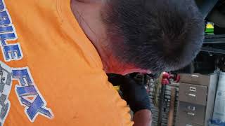 Raw video of me installing the rear brake shoes on a 2007 Silverado (no talking)