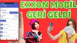 Kayıt ol 30 TL bedava internetten para kazan “exxon mobil” geri döndü