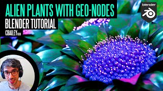 Make Alien Plants With Geometry Nodes & the Golden Ratio