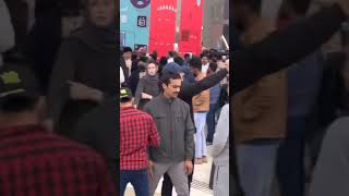 crowd in metro station  #Argentina fans # FIFA world cup 2022 # final #Qatar #18 dec 2022