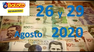 ✔Como GANAR🤑 Baloto Revancha   (26  y  29  / 08 / 2020)