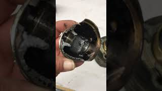 The piston was torn apart The piston from 125cc is jammed, major engine repair  #tuningparts #tuning