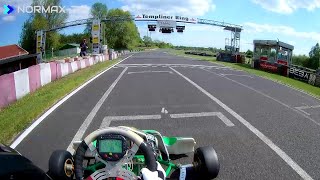 POV | X30 Senior Rennkart Onboard | Training Templiner Ring | Tony Kart OTK | IAME X30 Senior