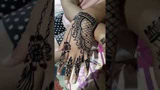 henna maroon pengantin#hennaart