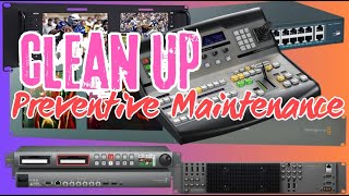 Preventive Maintenance - Blackmagic Design Flyaway Setup