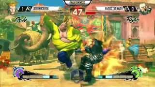 Nuckledu (Guile) vs Tab Nylon (Rufus) - Final Round 18 USF4 - 720p 60fps