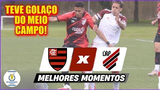 COM DIREITO A GOL PUSKAS! Flamengo 0 x 2 Athletico-PR | Gols e Melhores Momentos | Brasileiro Sub-20