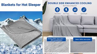 HOMFINE Cooling Blankets for Hot Sleeper Buying Guide