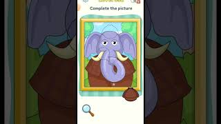 complete the picture🖼️ of elephant🐘 ||#shorts