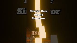 Blender 4.2.1 Evee Physic Simulator#haneiedit #blender3d #3d