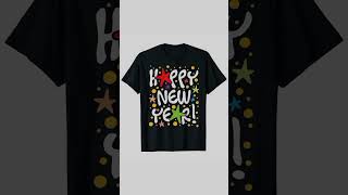 New Year Gift Idea For Men 🎁 👕  Fireworks Happy New Year T-Shirt 👉 Product Link in Comment