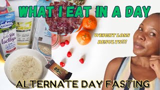 What I Eat in a Day while Alternate Day Fasting(ADF)