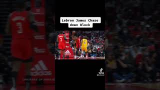 Lebron james chase down block #nba