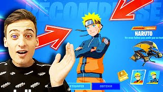 SKIN NARUTO DISPO ?! PP + ARENE [LIVE FORTNITE FR] LIVE FAIT TA PUB