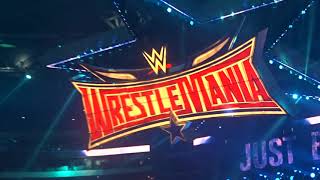 WWE WRESTLEMANIA 32 - THE ROCK ENTRANCE  - DALLAS TEXAS, AT&T STADIUM 2016