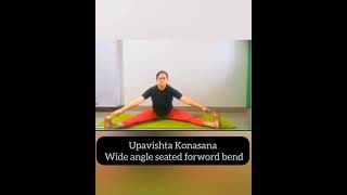 Upavishta konasana