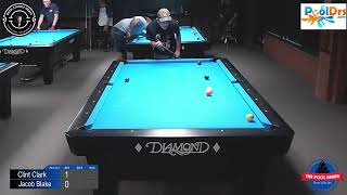 Clint Clark vs Jacob Blake - 9 Ball Tournament - First Round - 4/6/24