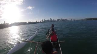 Kana Lui Wahines Practice 2 Full boat High View